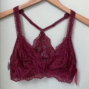 Maroon Bralette